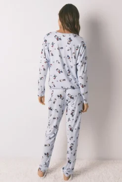 Pijama comprido super macio do Snoopy