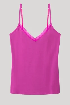 pijama de alças azul