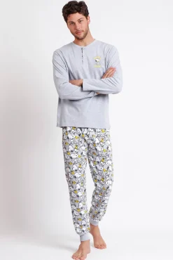 Pijama Family Snoopy Funny para homem