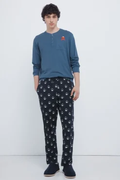 Pijama longo da Vila Sésamo