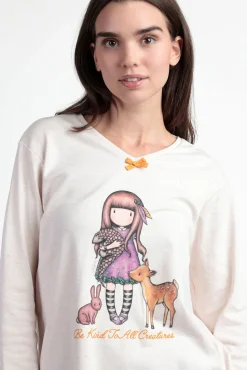Pijama xadrez Be Kind To All Creatures SANTORO GORJUSS