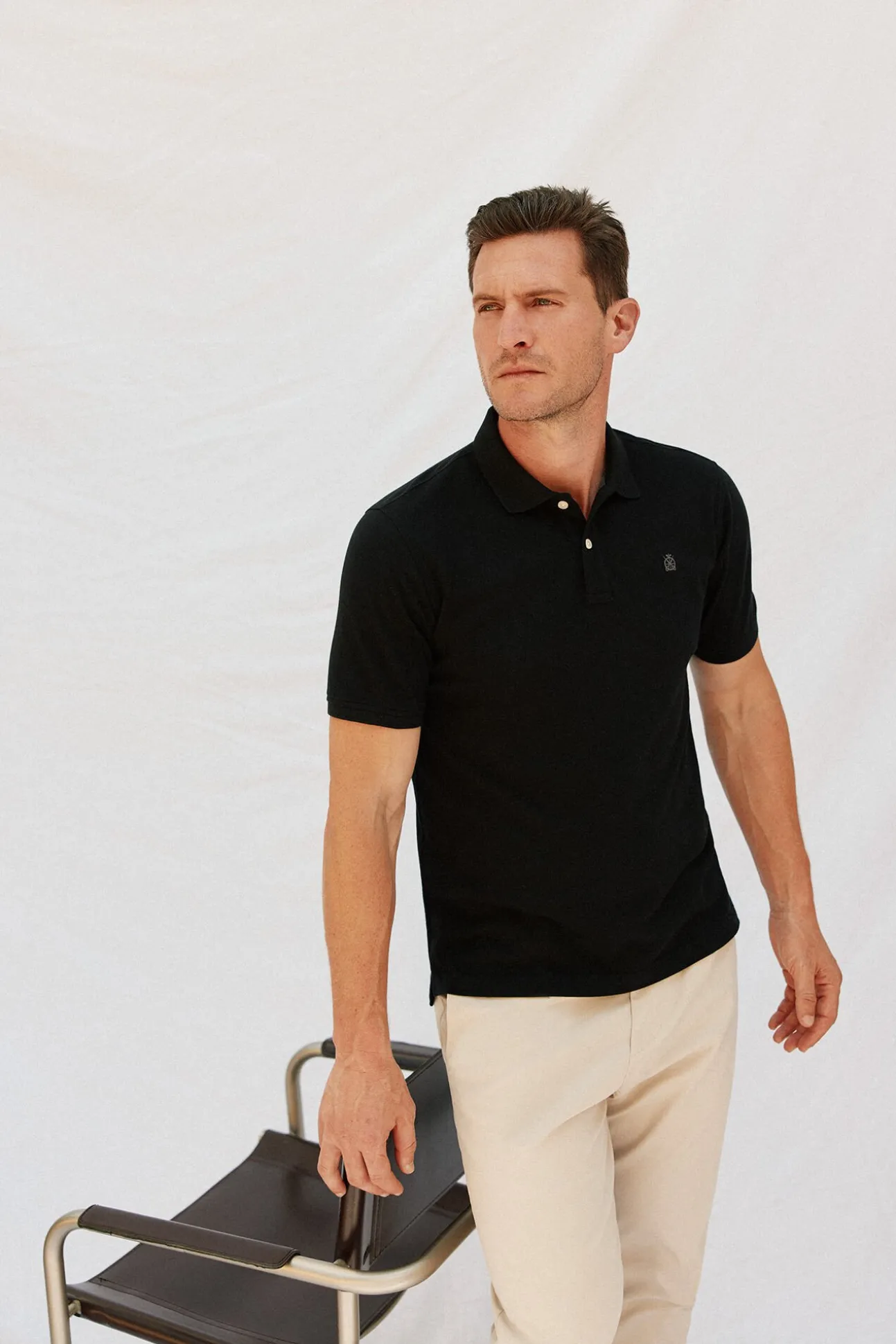Polo básico piqué