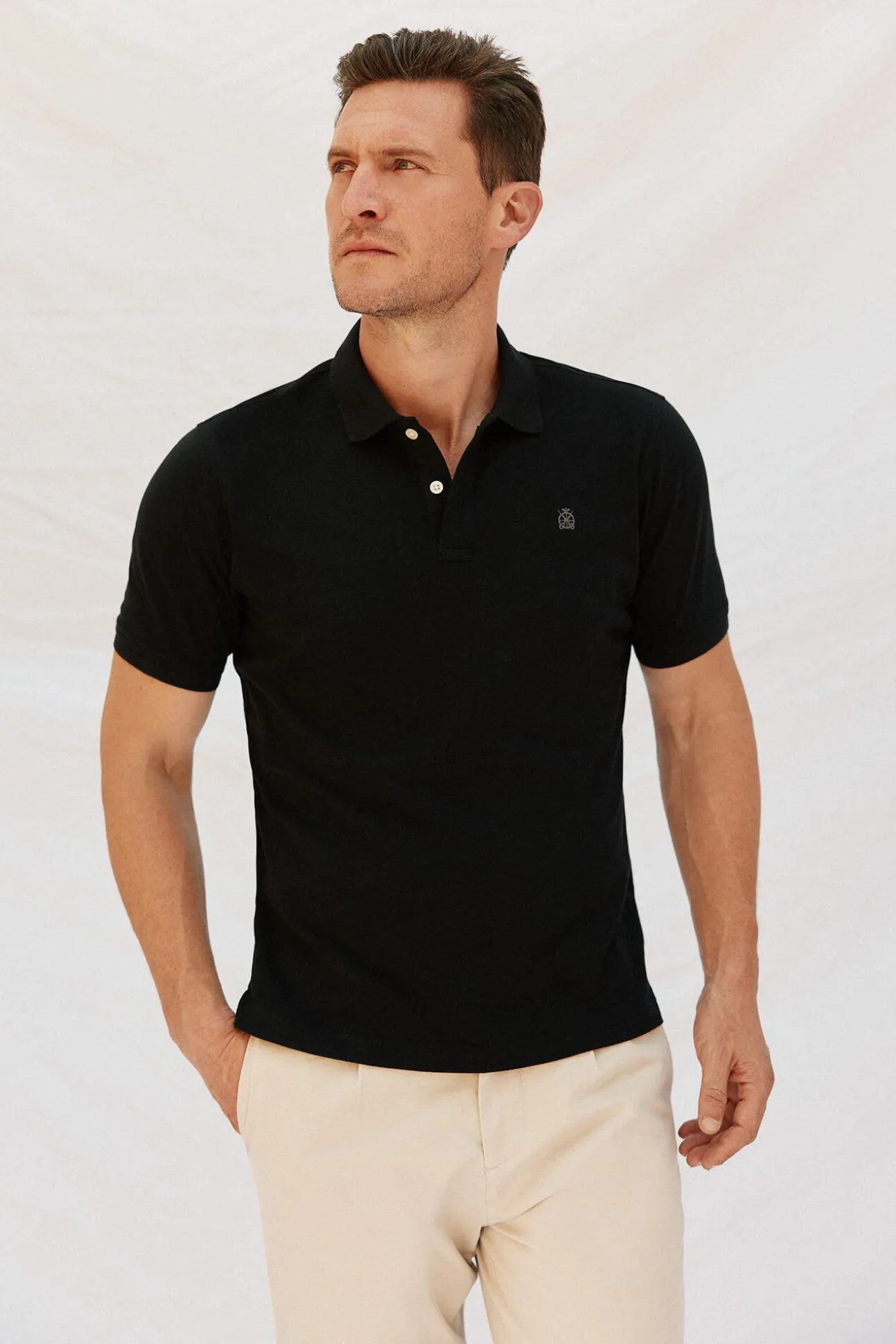 Polo básico piqué