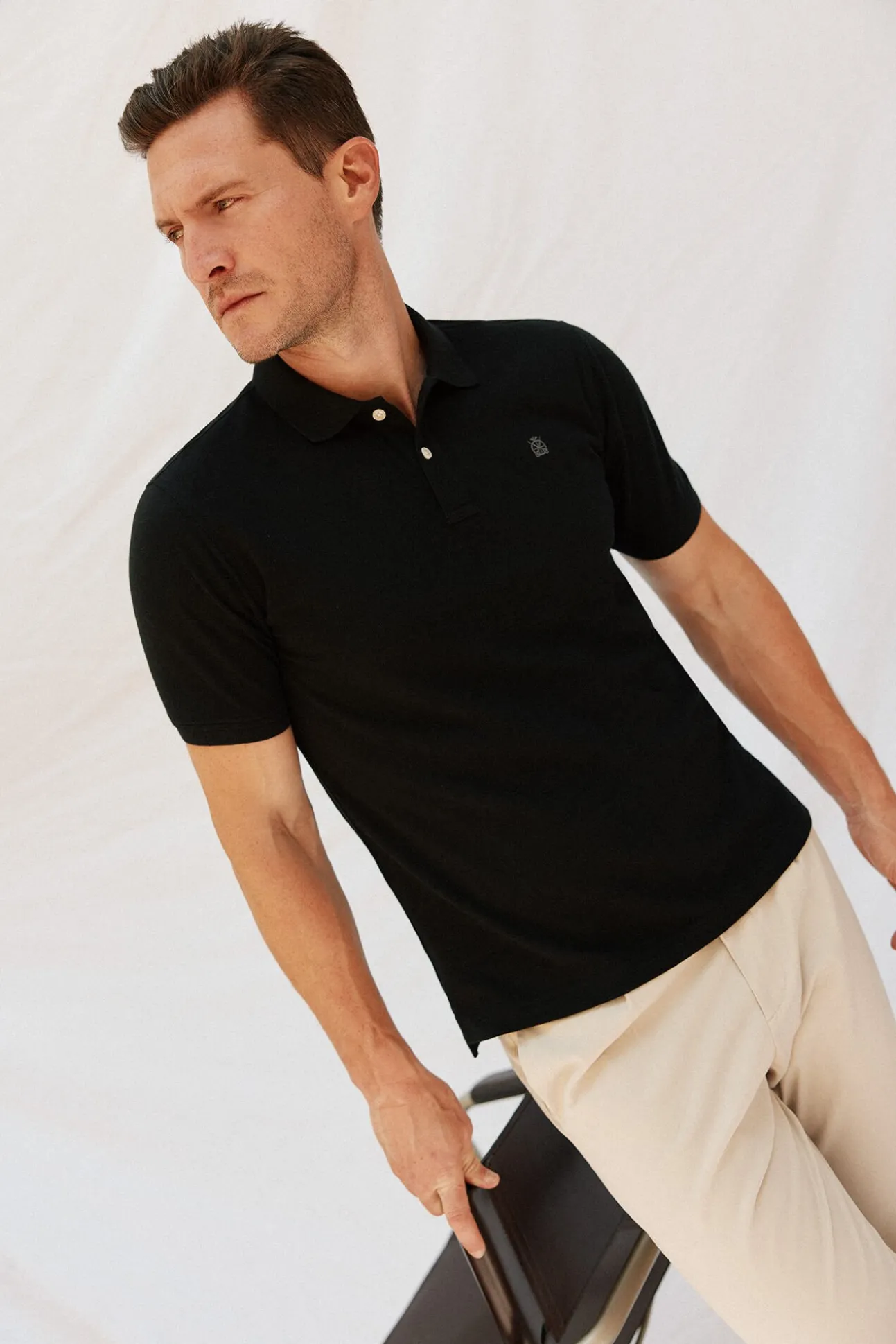 Polo básico piqué