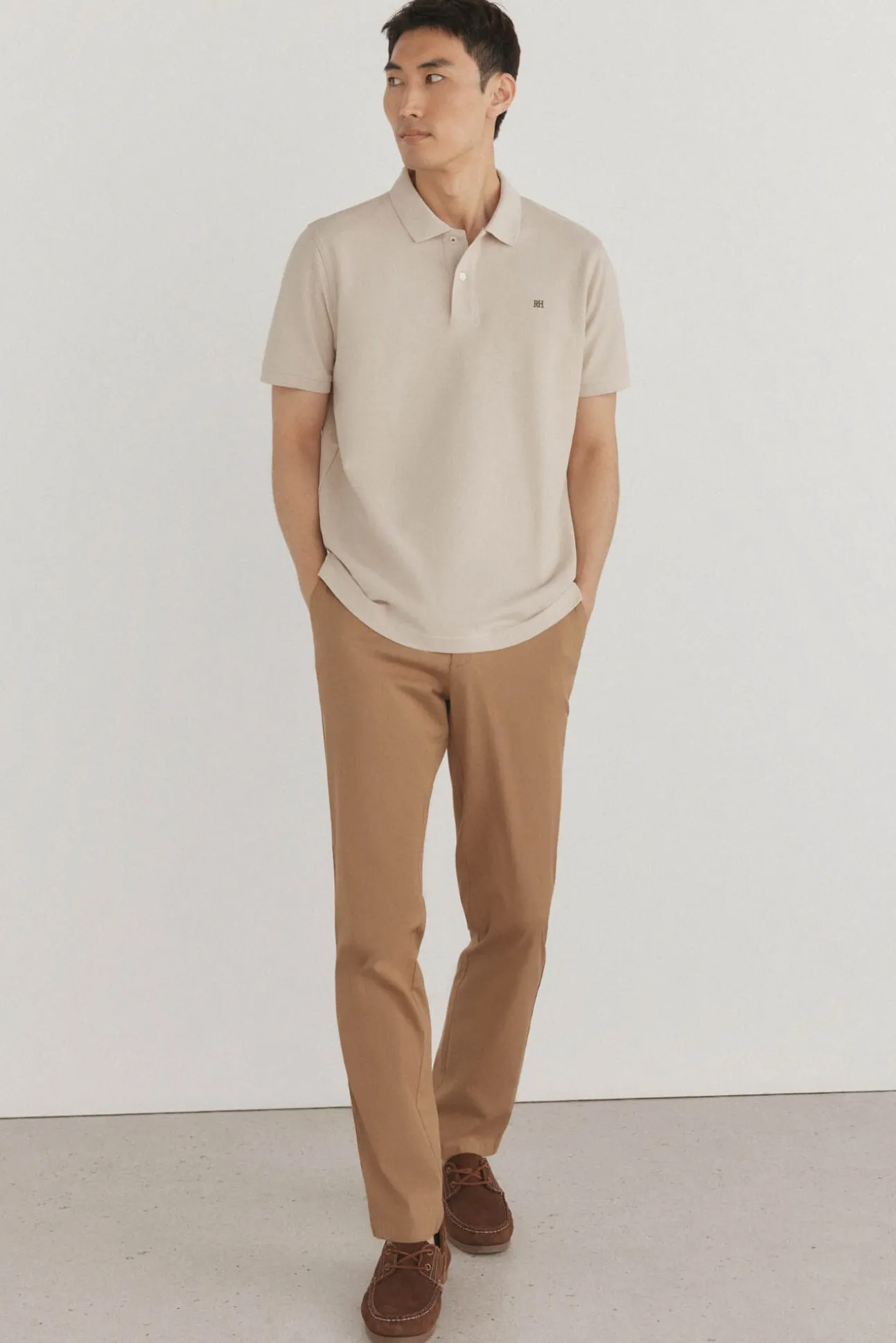 Polo básico piqué