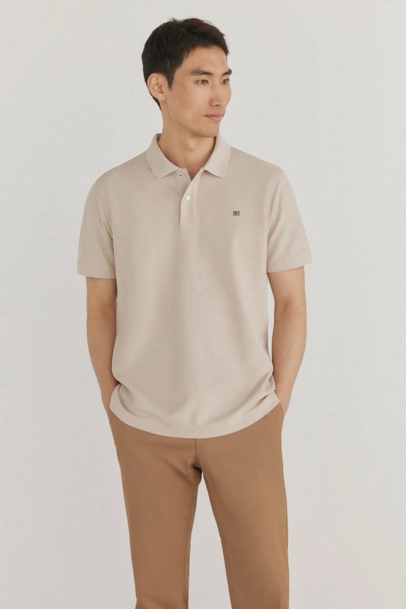 Polo básico piqué