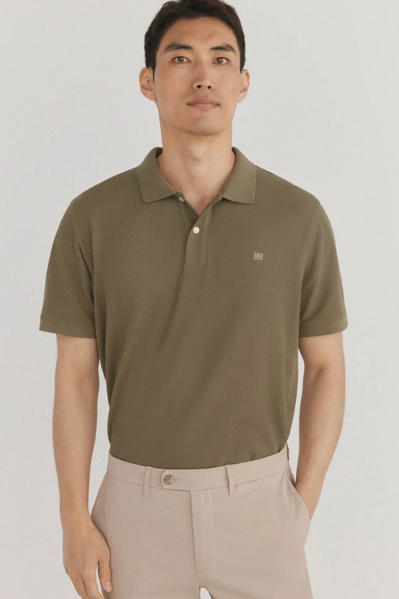 Polo básico piqué