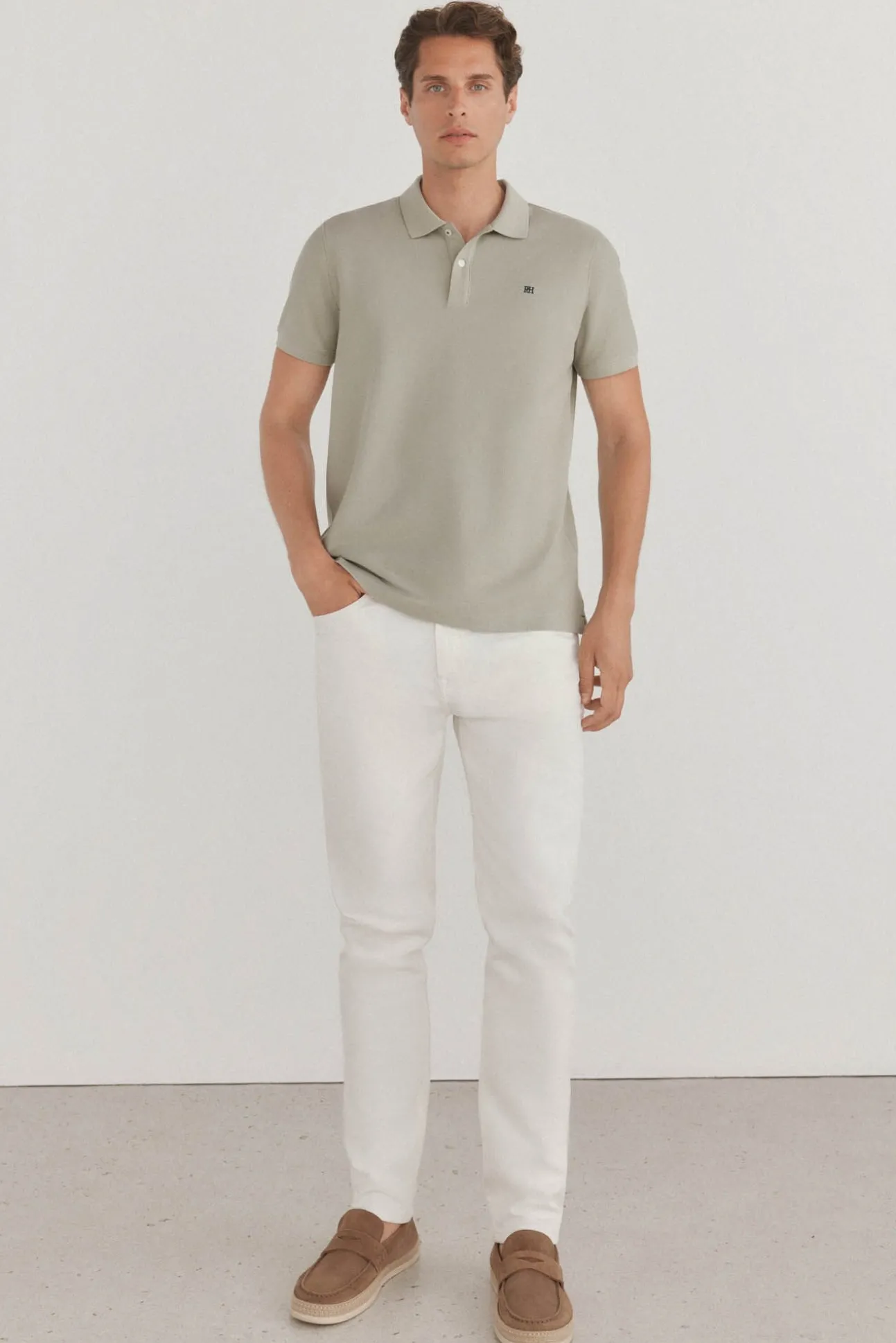 Polo básico slim