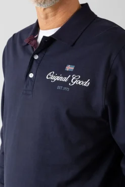 Polo de manga comprida