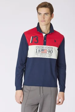 Polo de manga comprida Gary