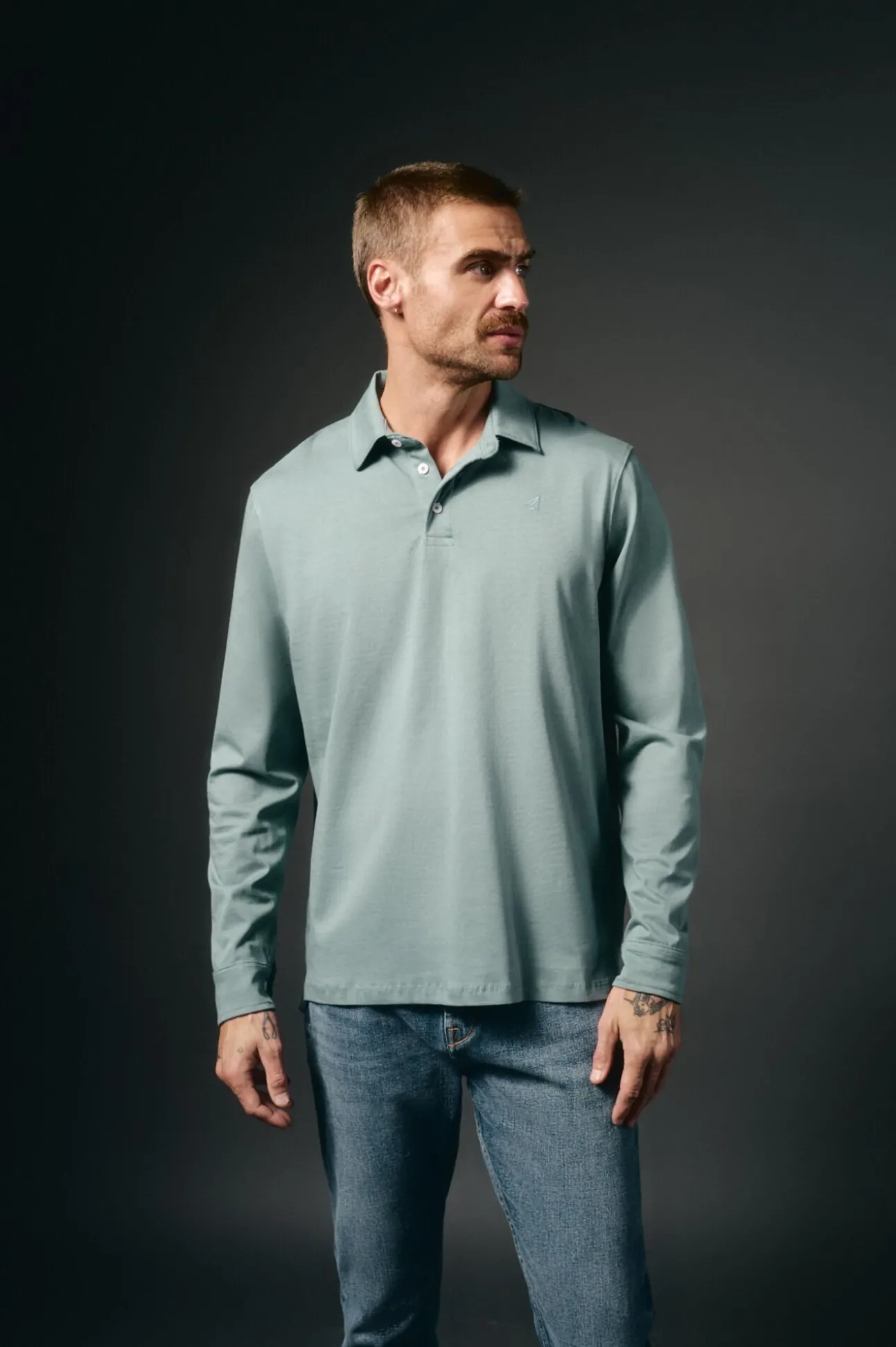Polo de mão longa