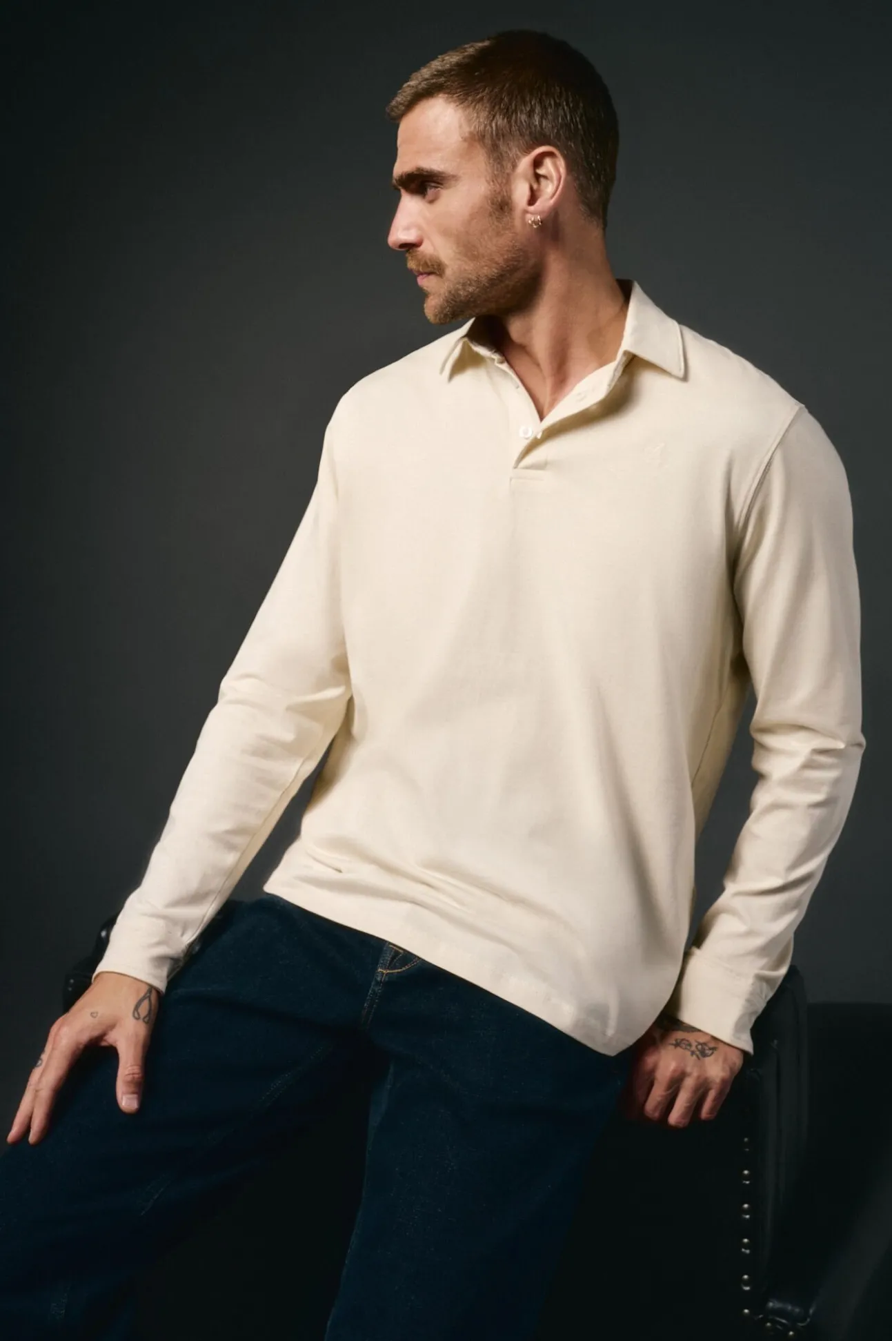 Polo de mão longa
