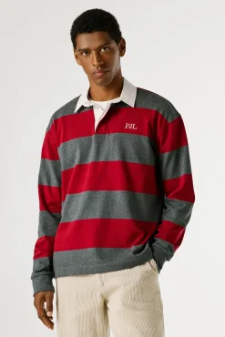 Polo manga comprida