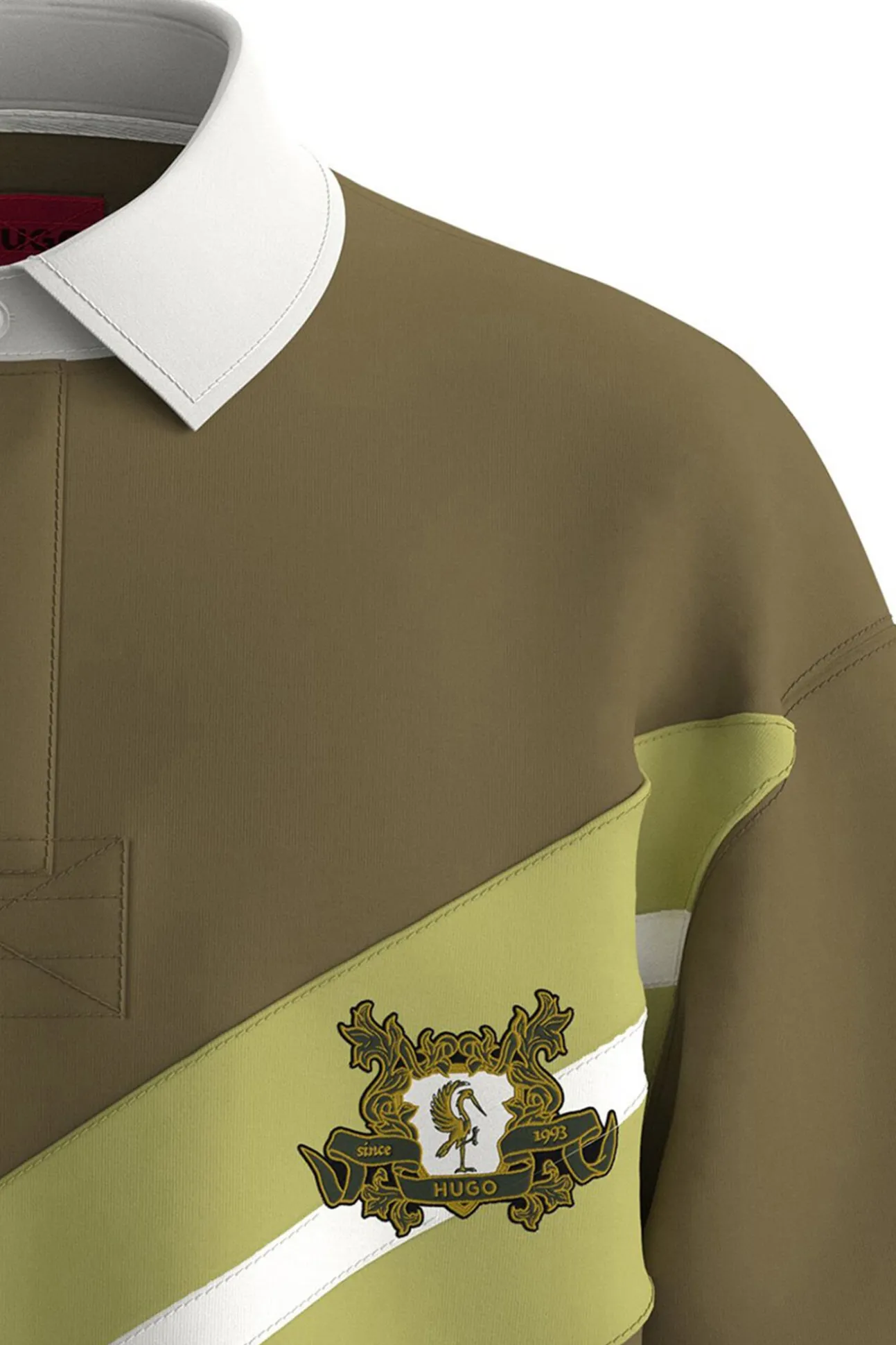 Polo manga comprida