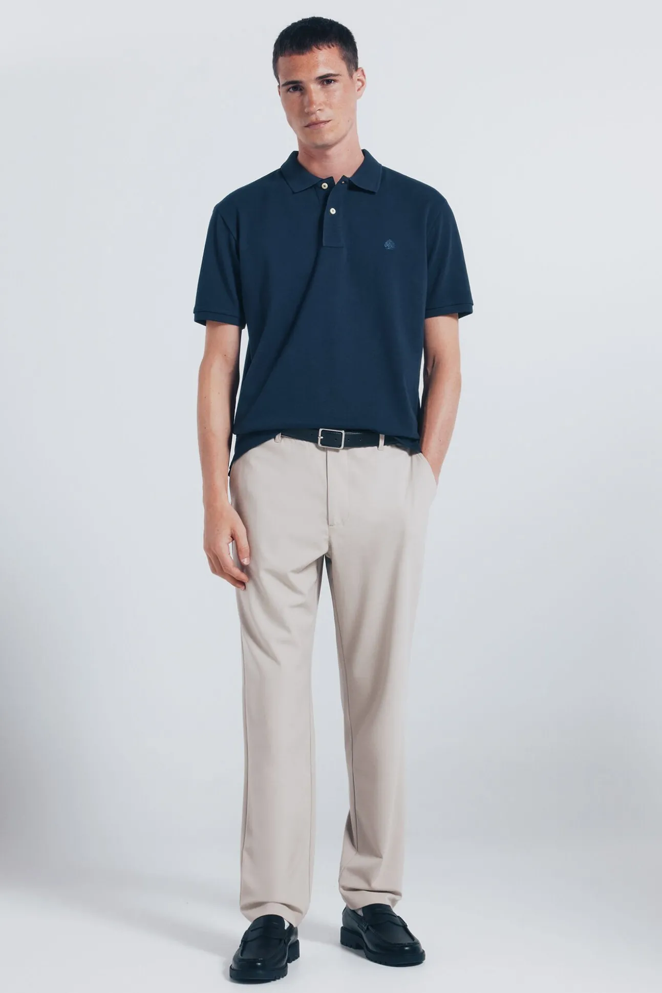 Polo piqué básico regular fit
