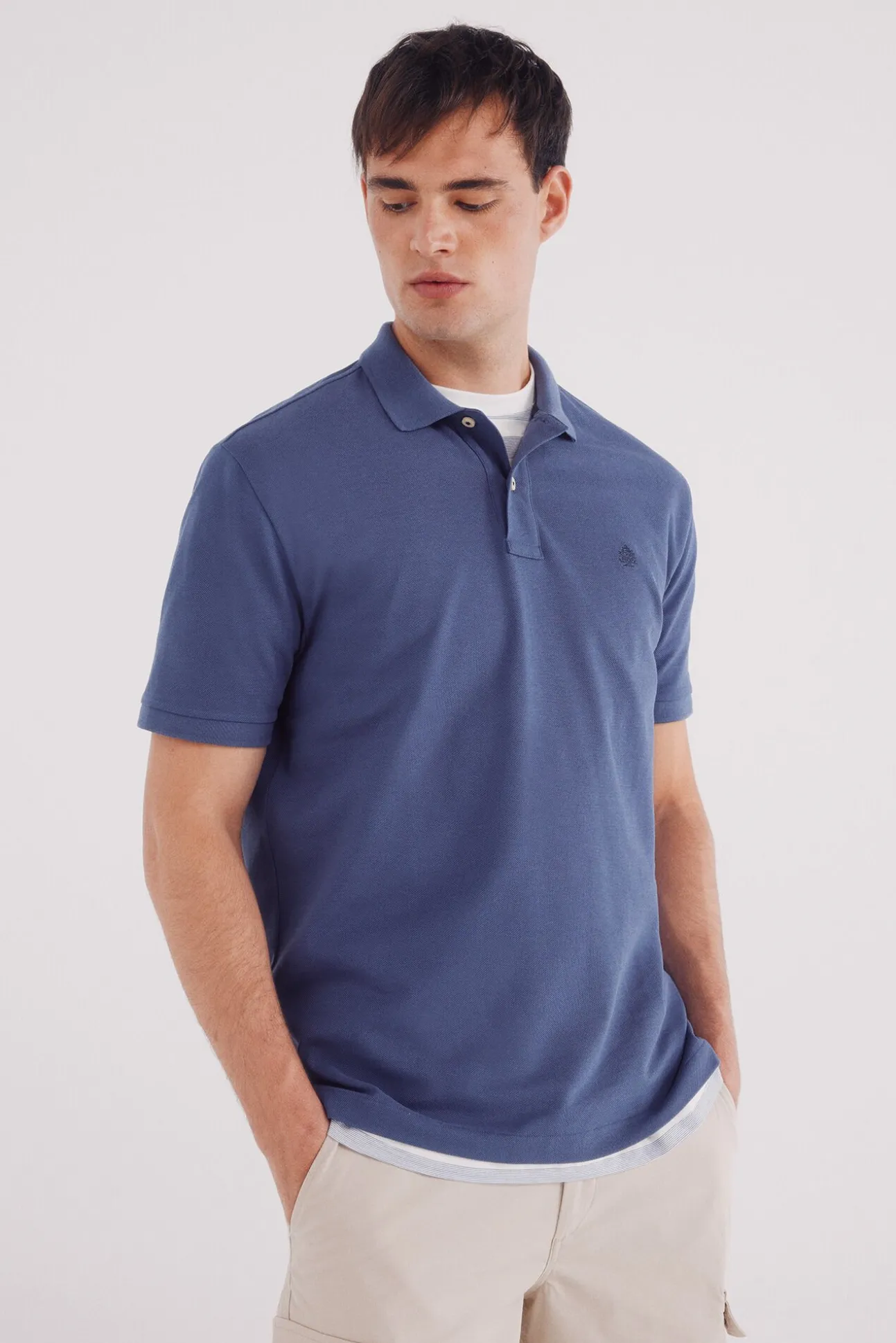 Polo piqué básico regular fit