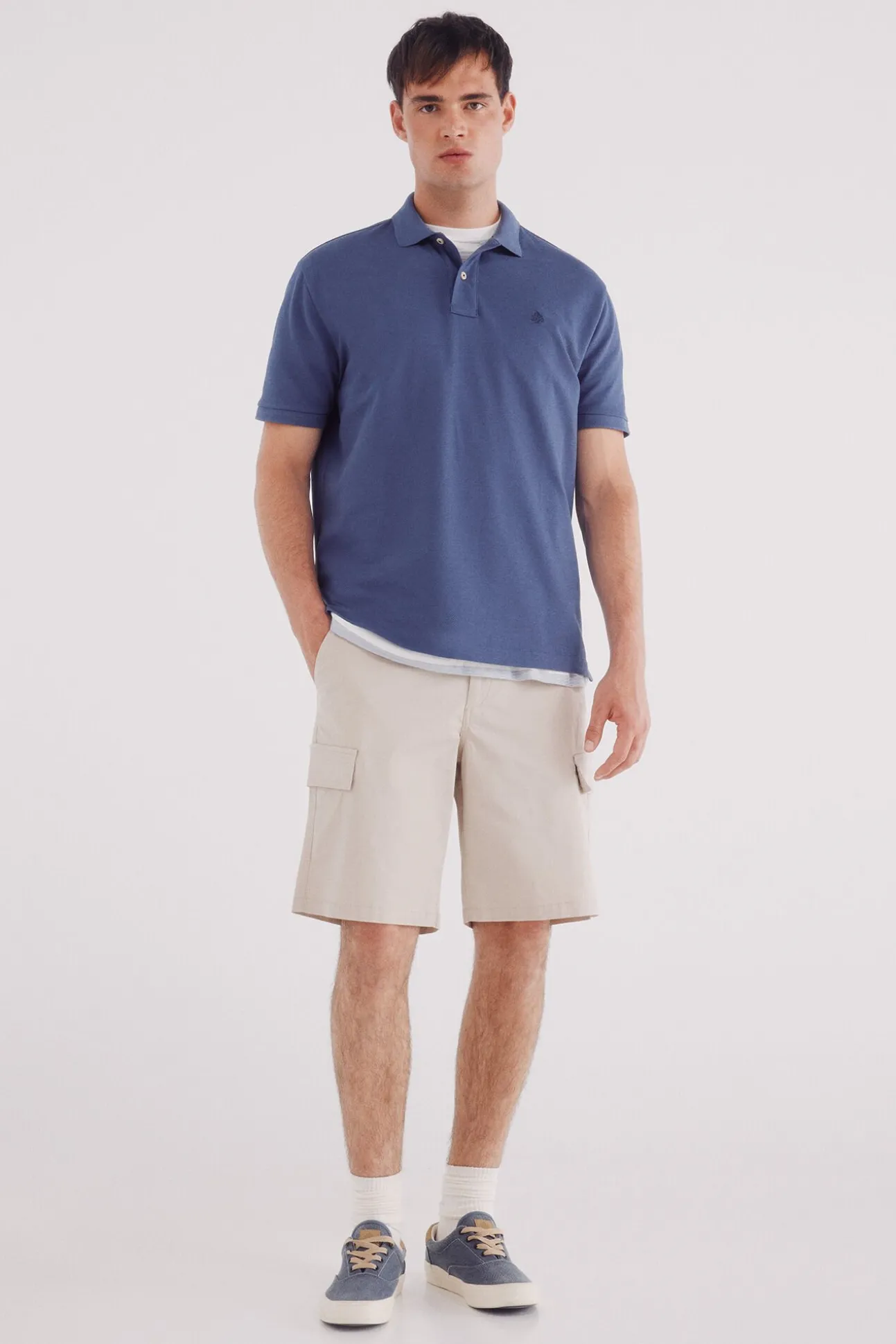 Polo piqué básico regular fit