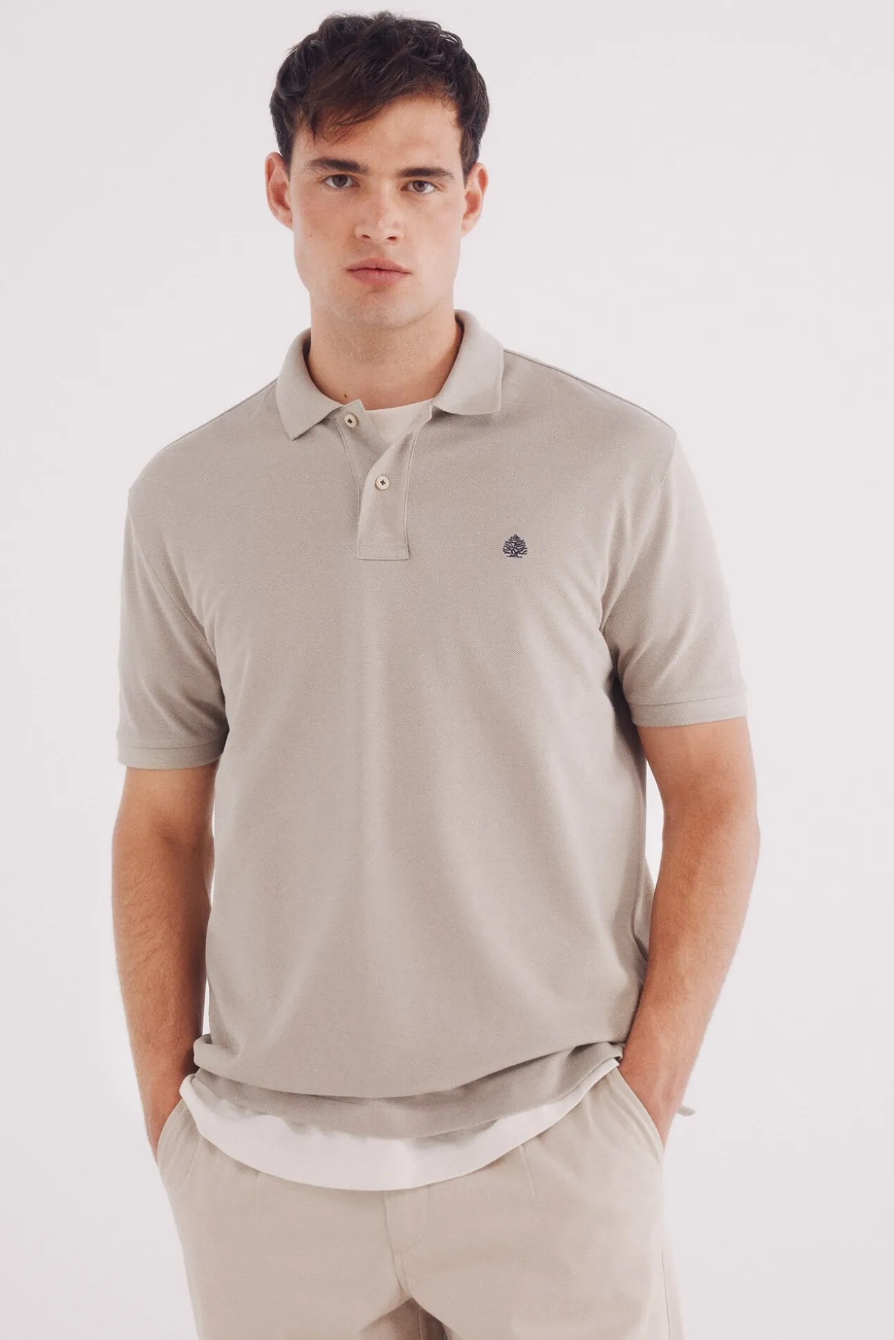 Polo piqué básico regular fit
