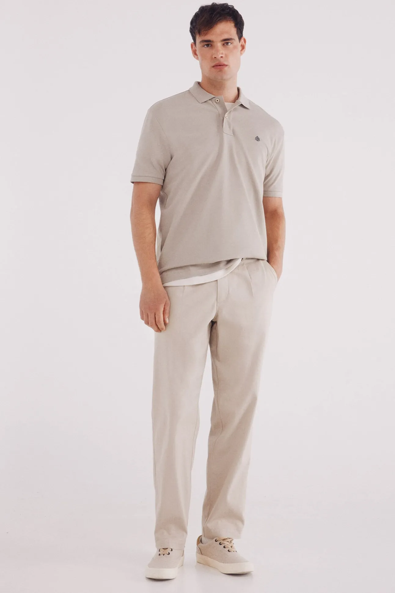 Polo piqué básico regular fit