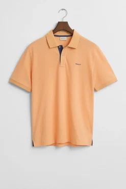 Polo piqué contrastante