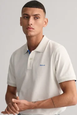 Polo piqué contrastante