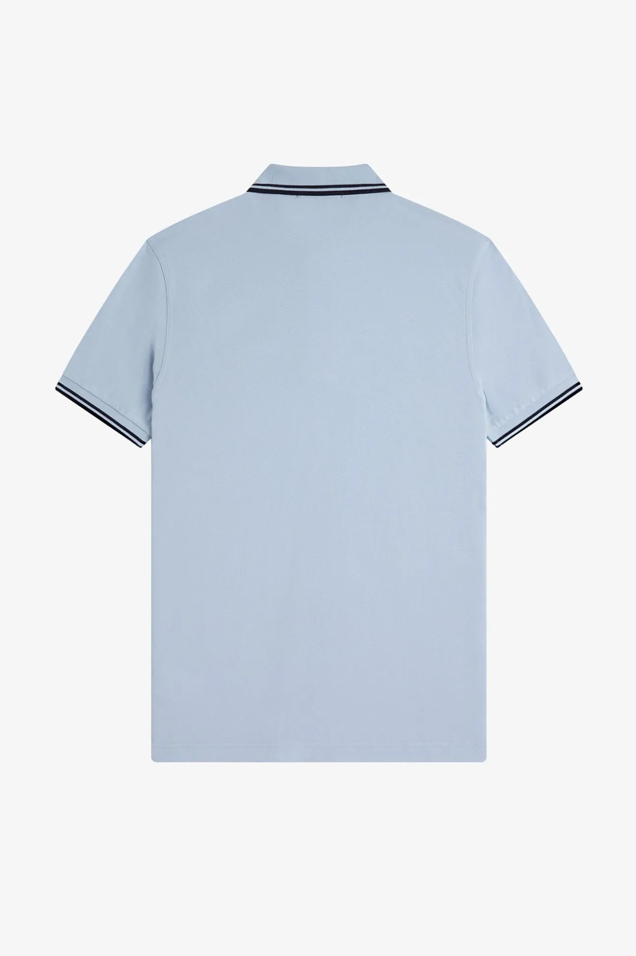 Polo piqué masculina de manga curta