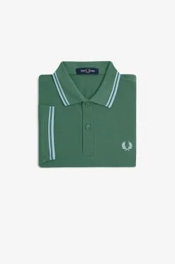 Polo piqué masculina de manga curta