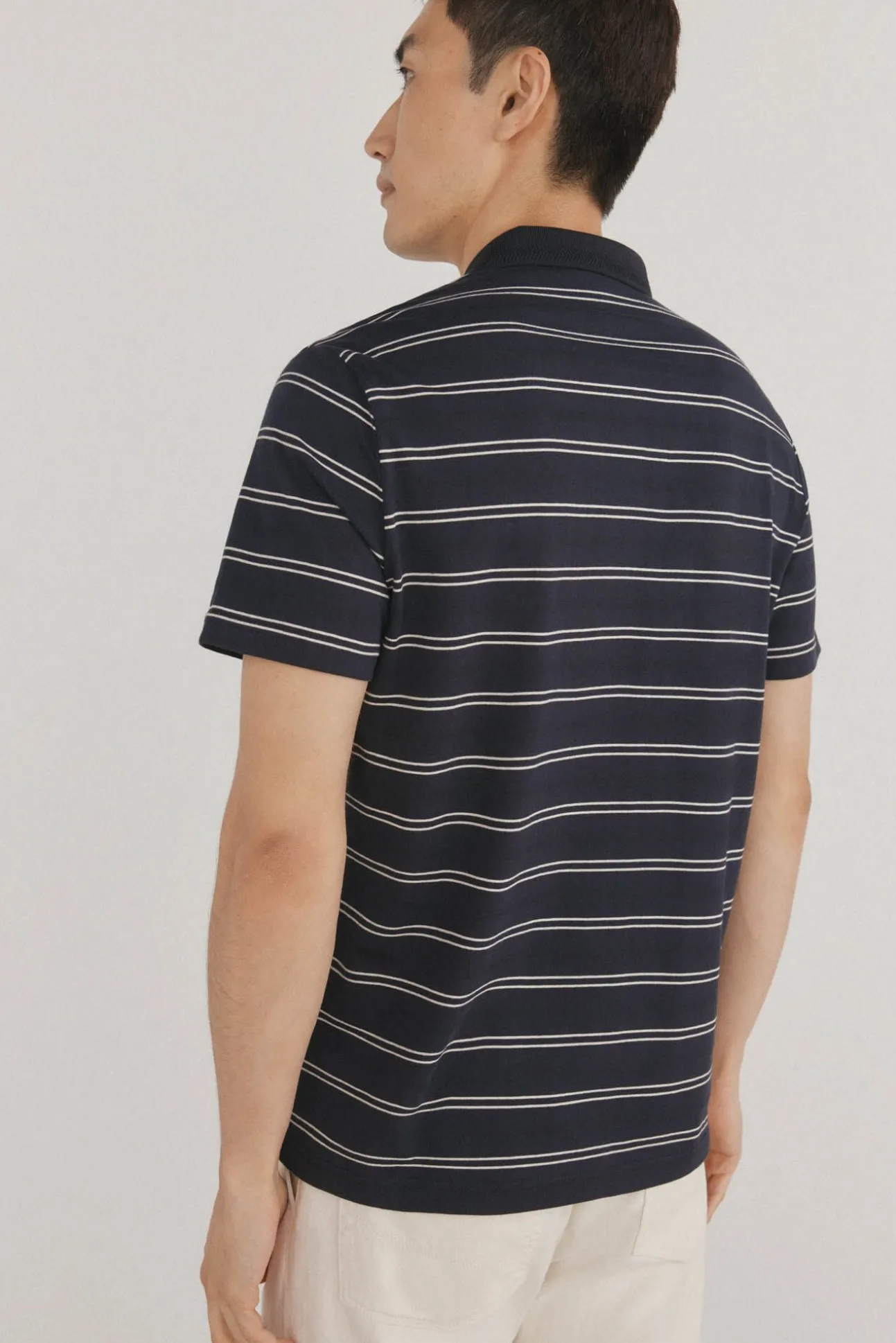Polo às riscas