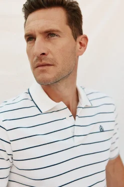 Polo às riscas