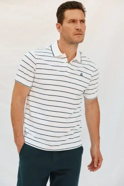 Polo às riscas