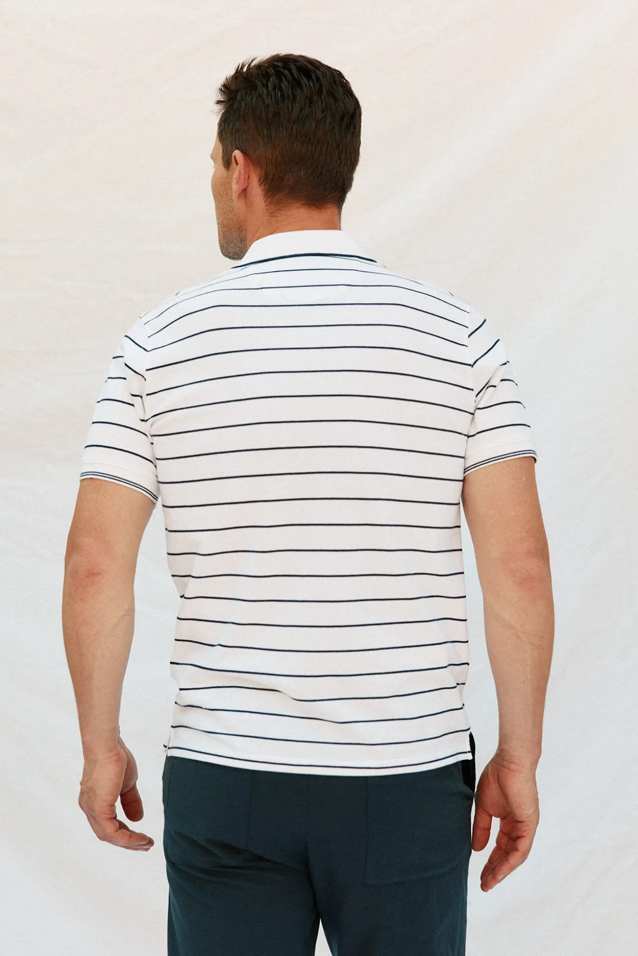 Polo às riscas