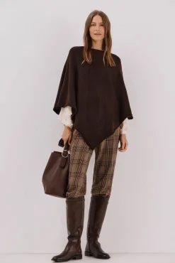 Poncho de toque suave