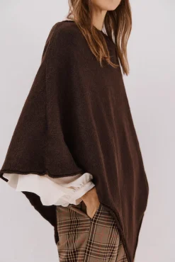 Poncho de toque suave