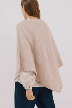 Poncho de toque suave