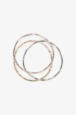 Pulseira trinity com strass