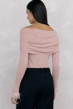 Punho de jersey de penas