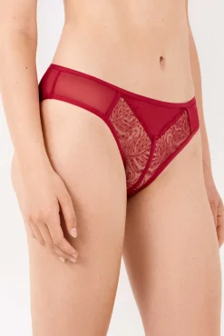 Renda de renda com franjas cuequinha