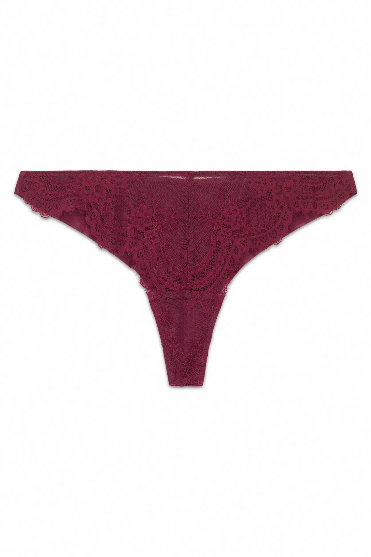 Renda de renda em tule tanga