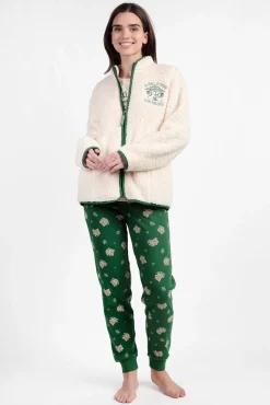 Robe curta borrego baby Yoda Mandalorian mulher