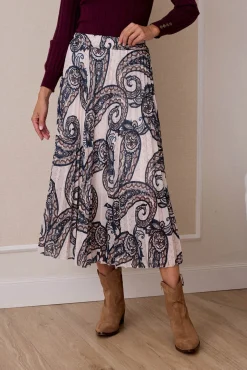 Saia estampado