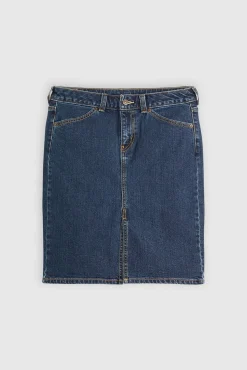 Saia jeans Levis® Midi baixa