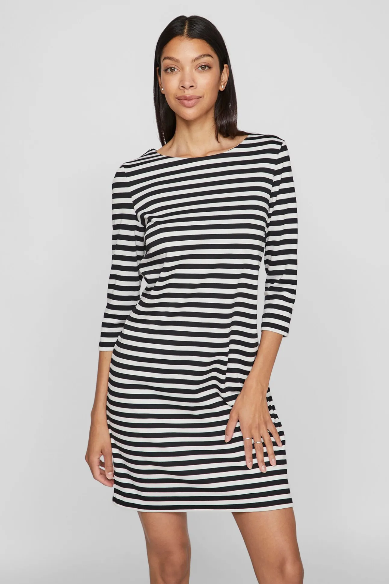 Short striped dress