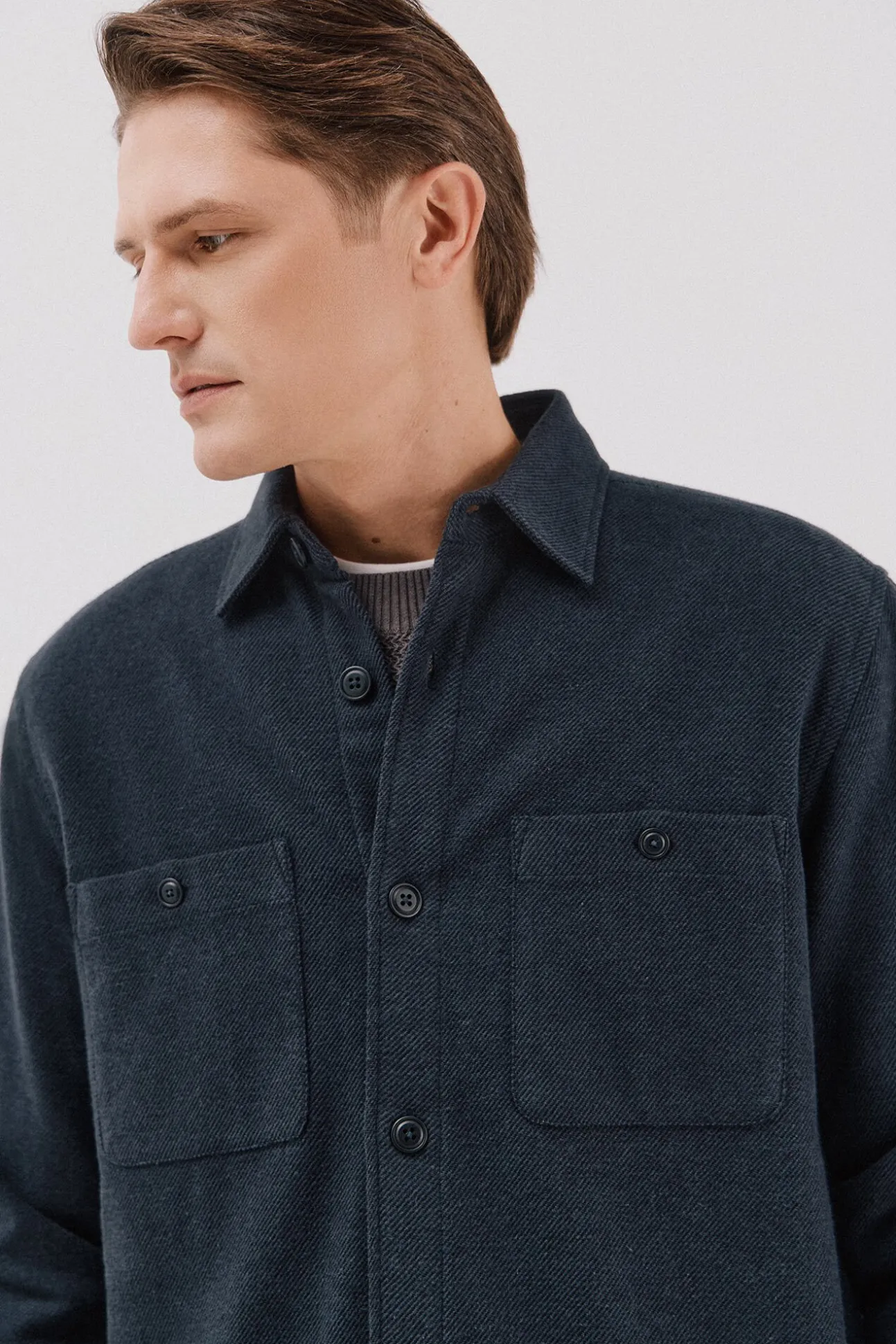 Sobrecamisa acolchoada