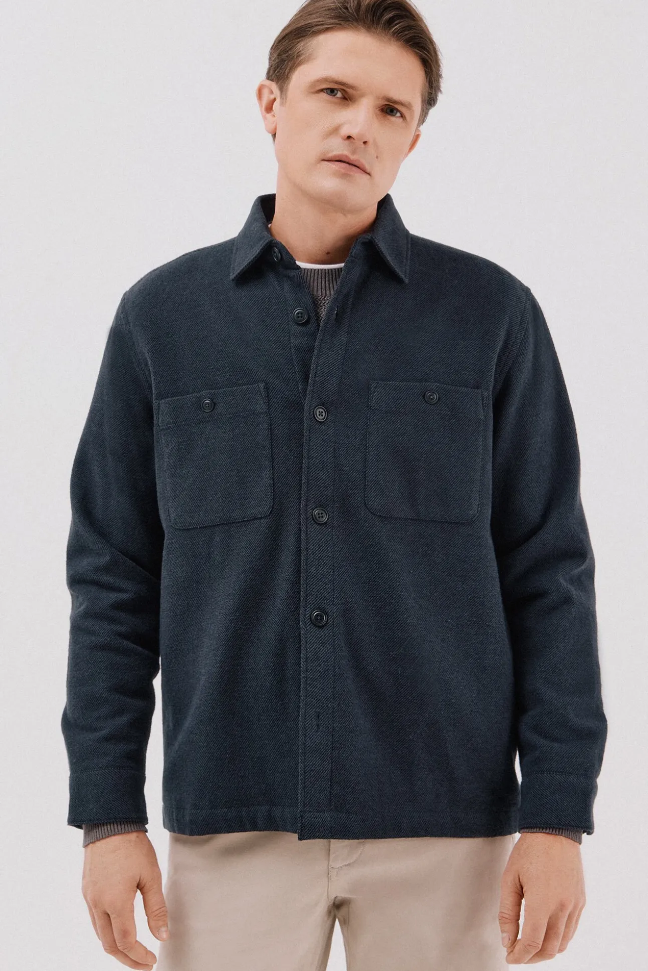 Sobrecamisa acolchoada