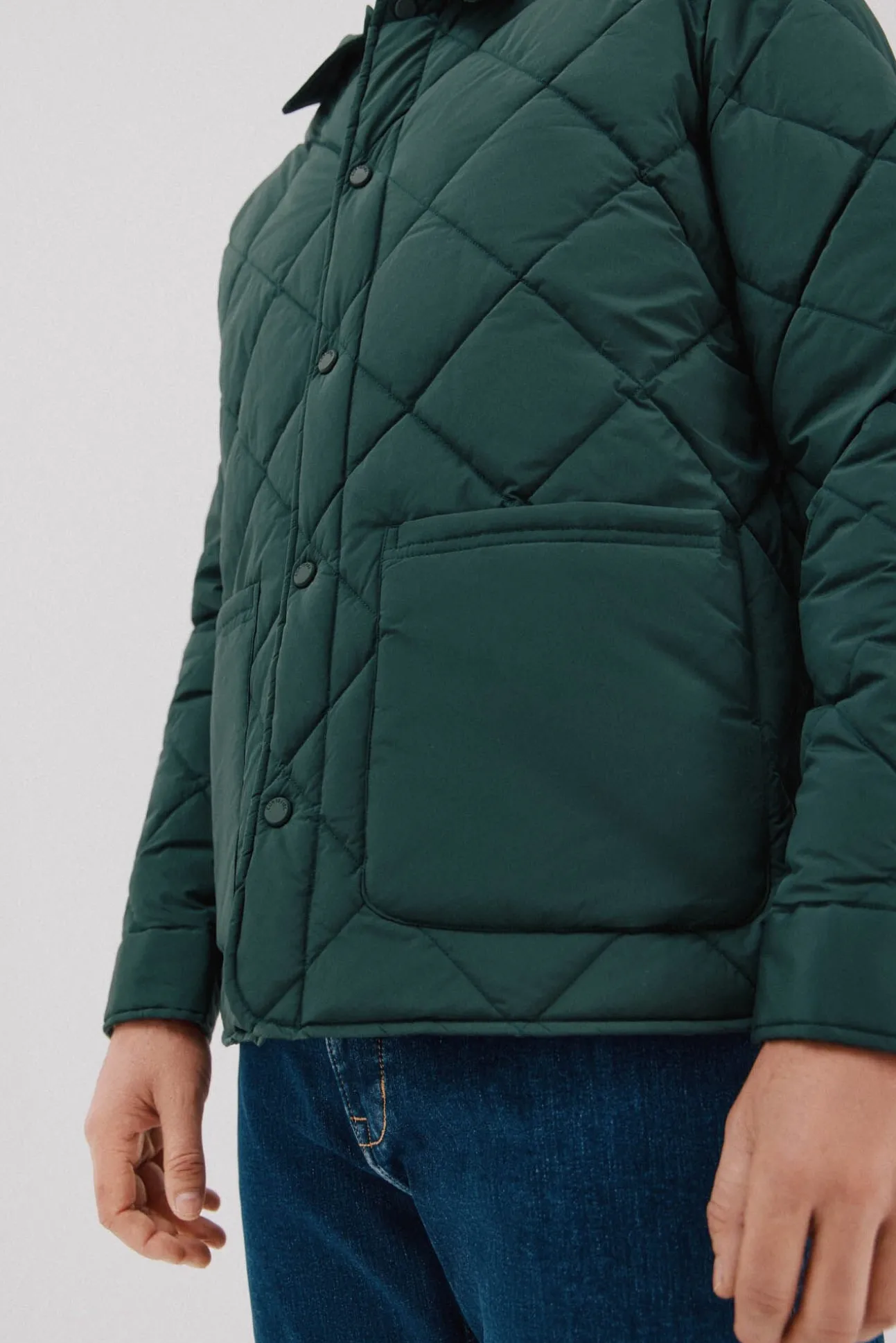 Sobrecamisa acolchoada