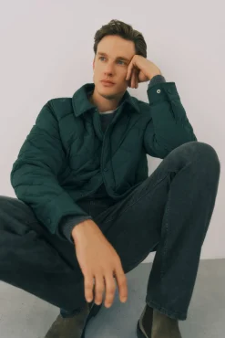 Sobrecamisa acolchoada