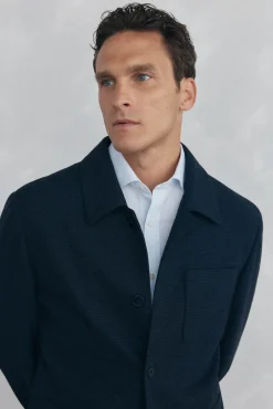 Sobrecamisa azul marinho