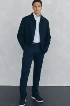 Sobrecamisa azul marinho