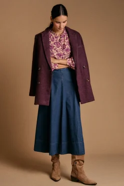 Sobretudo de pano Amaia