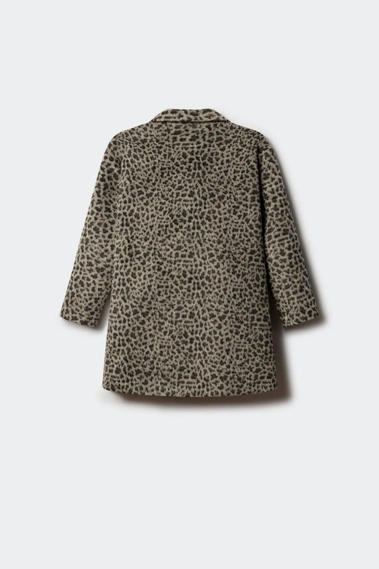 Sobretudo estampado animal para meninas